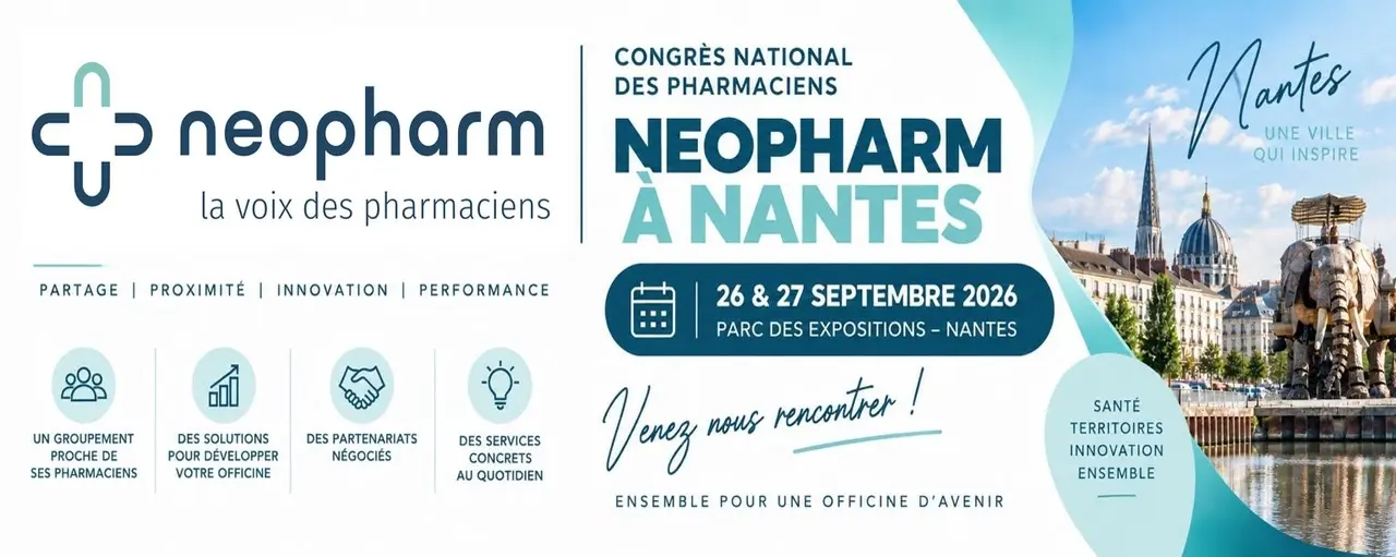 Congrès National des Pharmaciens 2026 à Nantes