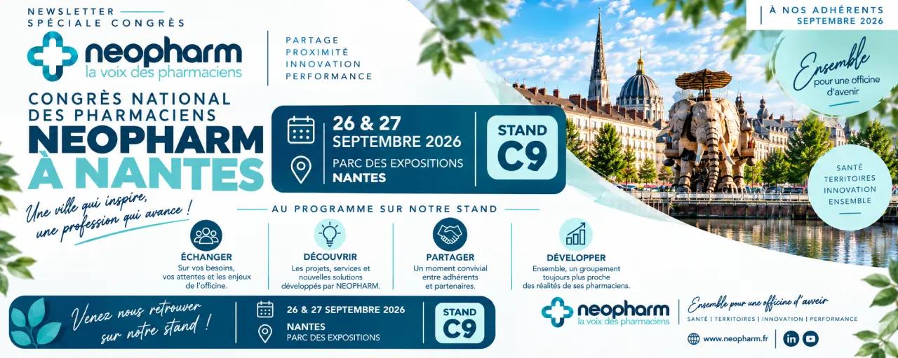 Congrès National des Pharmaciens 2026 à Nantes