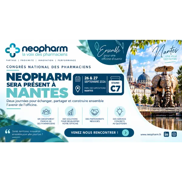 Congrès National des Pharmaciens 2026 Nantes - Neopharm