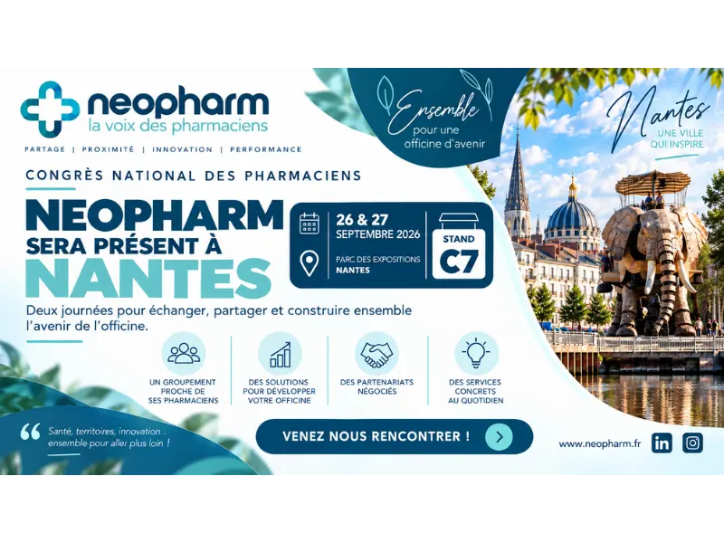 Congrès National des Pharmaciens 2026 Nantes - Neopharm
