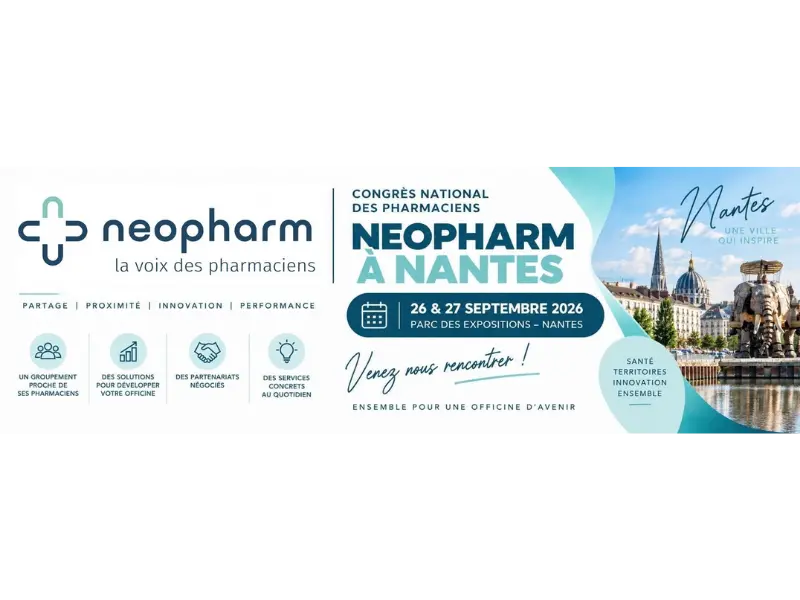 Congrès National des Pharmaciens 2026 Nantes - Neopharm